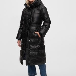 Gap Long Upcycled Puffer Jacket / Winter Coat